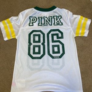 PINK Victoria's Secret Tops - VS PINK Oregon Ducks Jersey PINK Victoria's Secret Tops - VS PINK Oregon Ducks Jersey